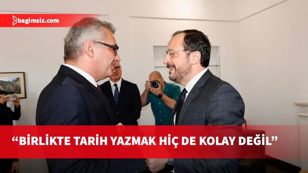 Hristodulidis’in “Birlikte tarih yazabiliriz” sözlerine Cumhurbaşkanı Erhürman’dan yanıt