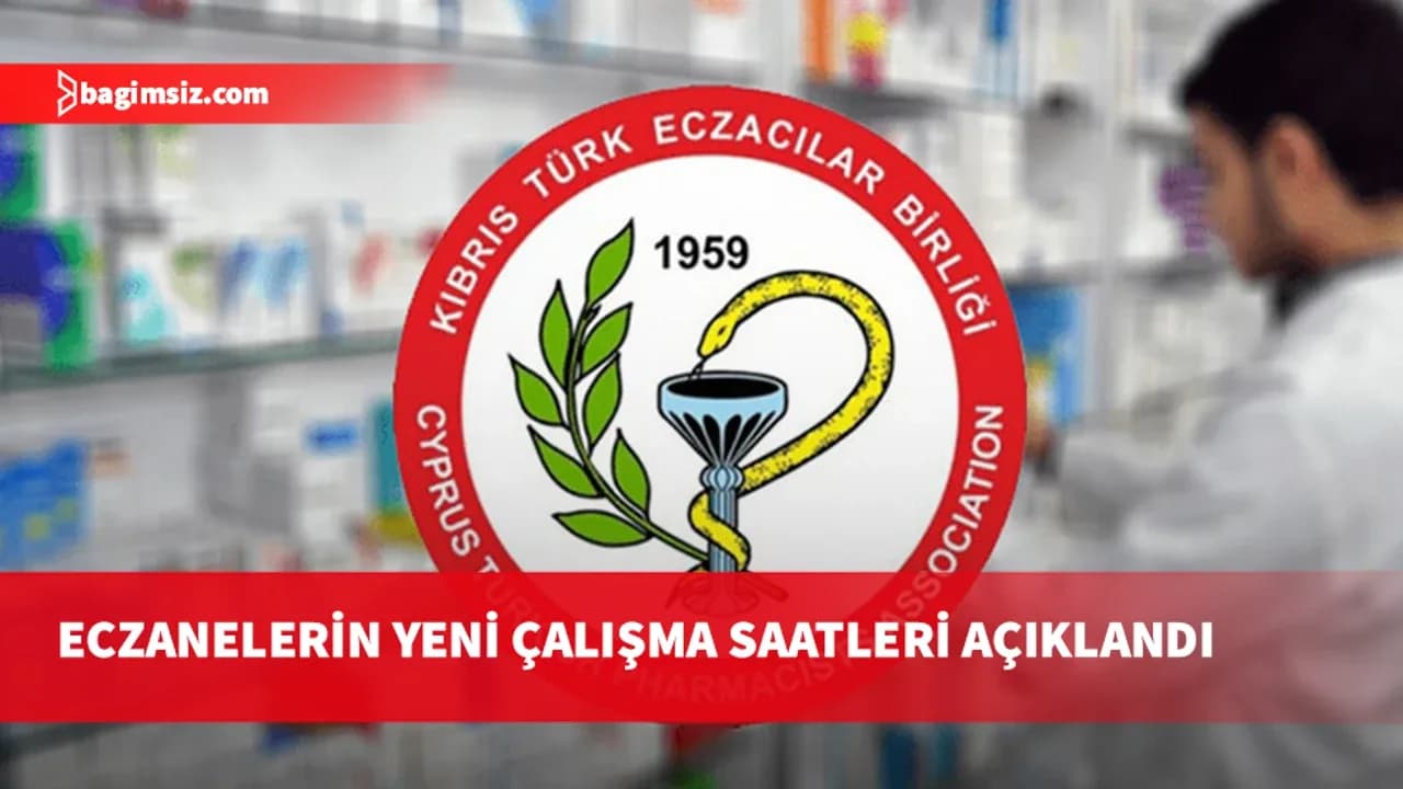 Eczanelerde yeni çalışma ve nöbet saatleri belli oldu