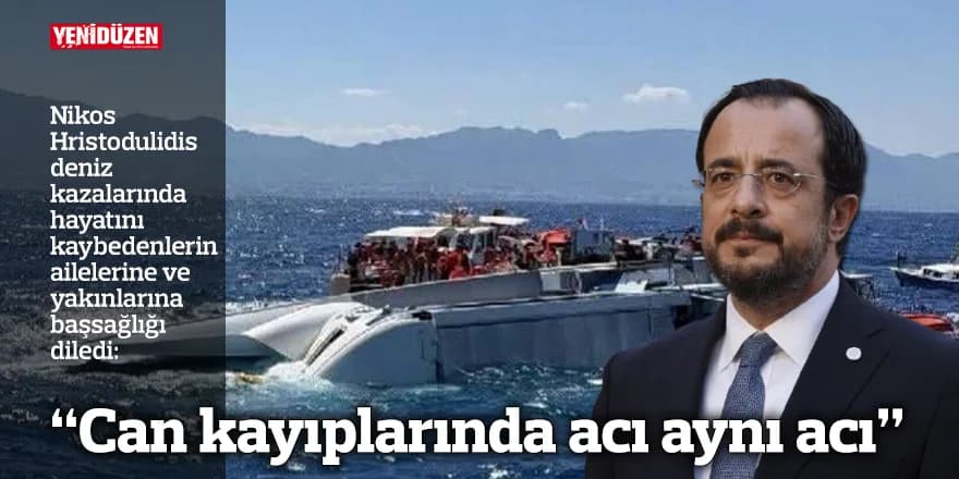 “Can kayıplarında acı aynı acı”