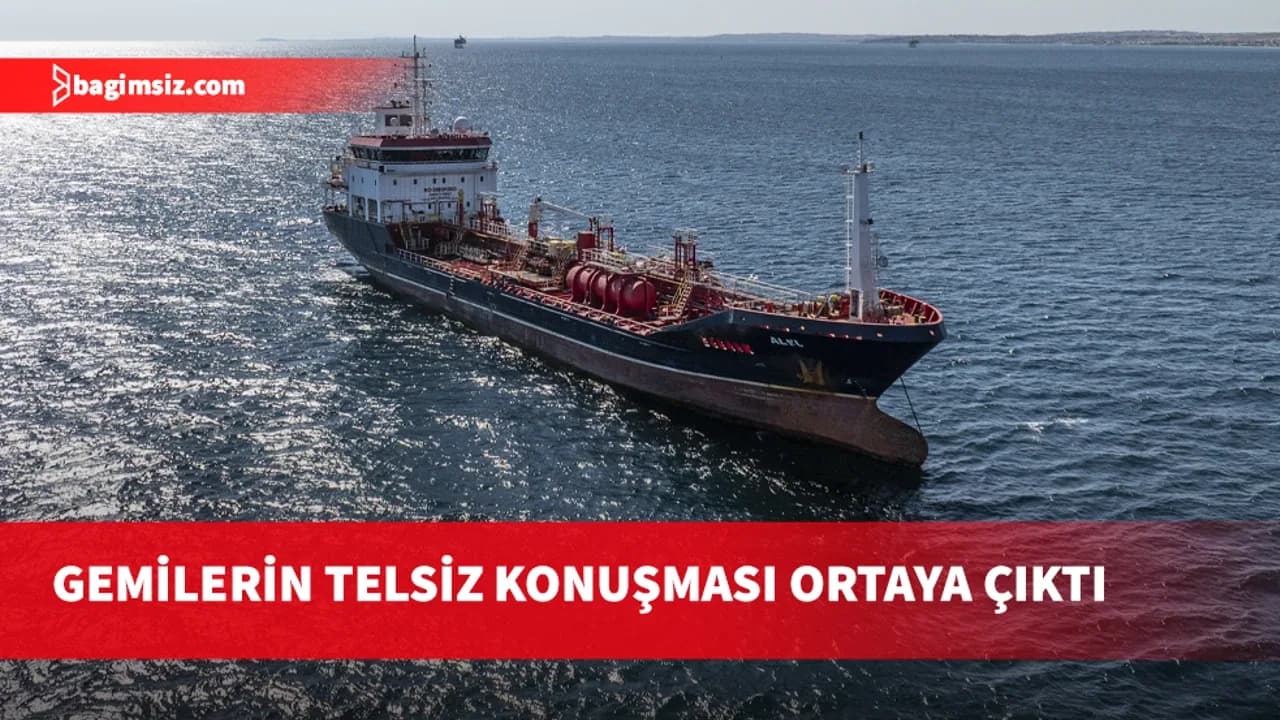 Gemiler çarpışmadan hemen önce telsizden konuştular
