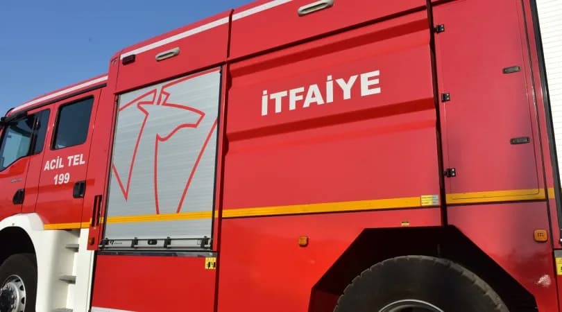 Lefkoşa’da seyir halindeki araçta yangın