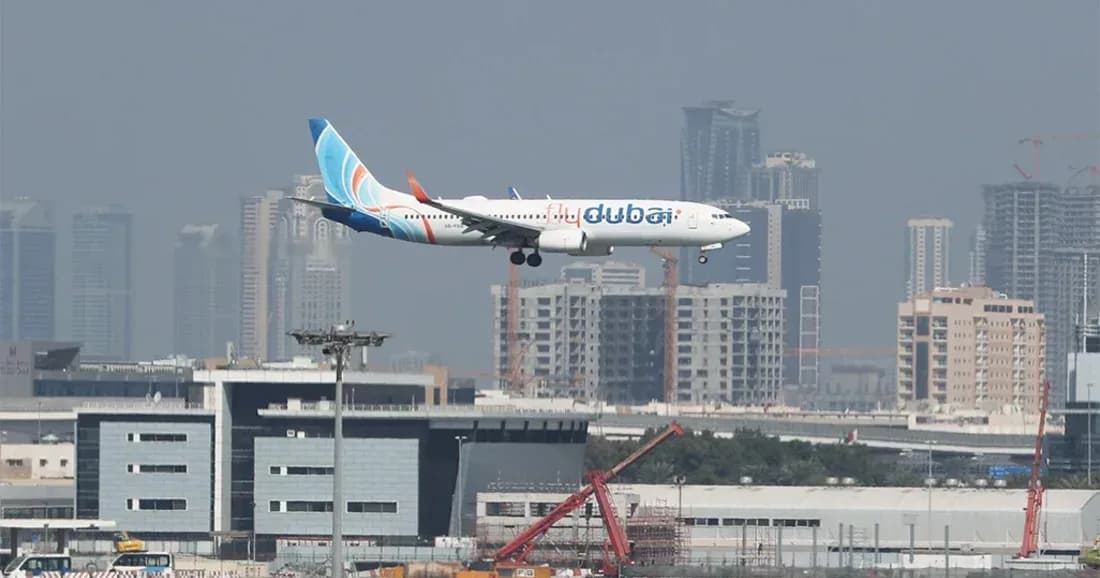 Suudi Arabistan’a inen Flydubai uçağındaki yaralı 2 pilot hastaneye kaldırıldı