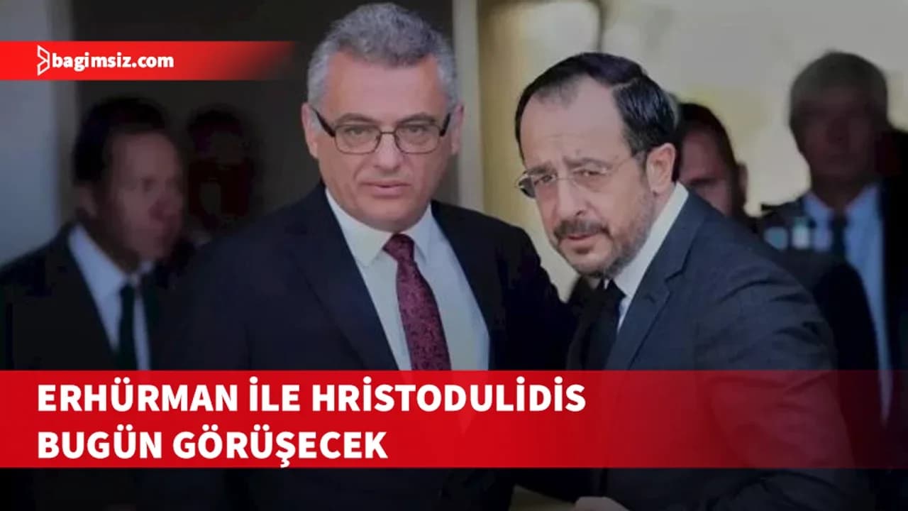 Tufan Erhürman ile Nikos Hristodulidis bugün saat 11.00’de bir araya gelecek