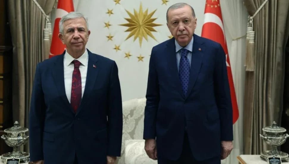 Recep Tayyip Erdoğan, Mansur Yavaş ile devam eden ve planlanan projeleri görüştü