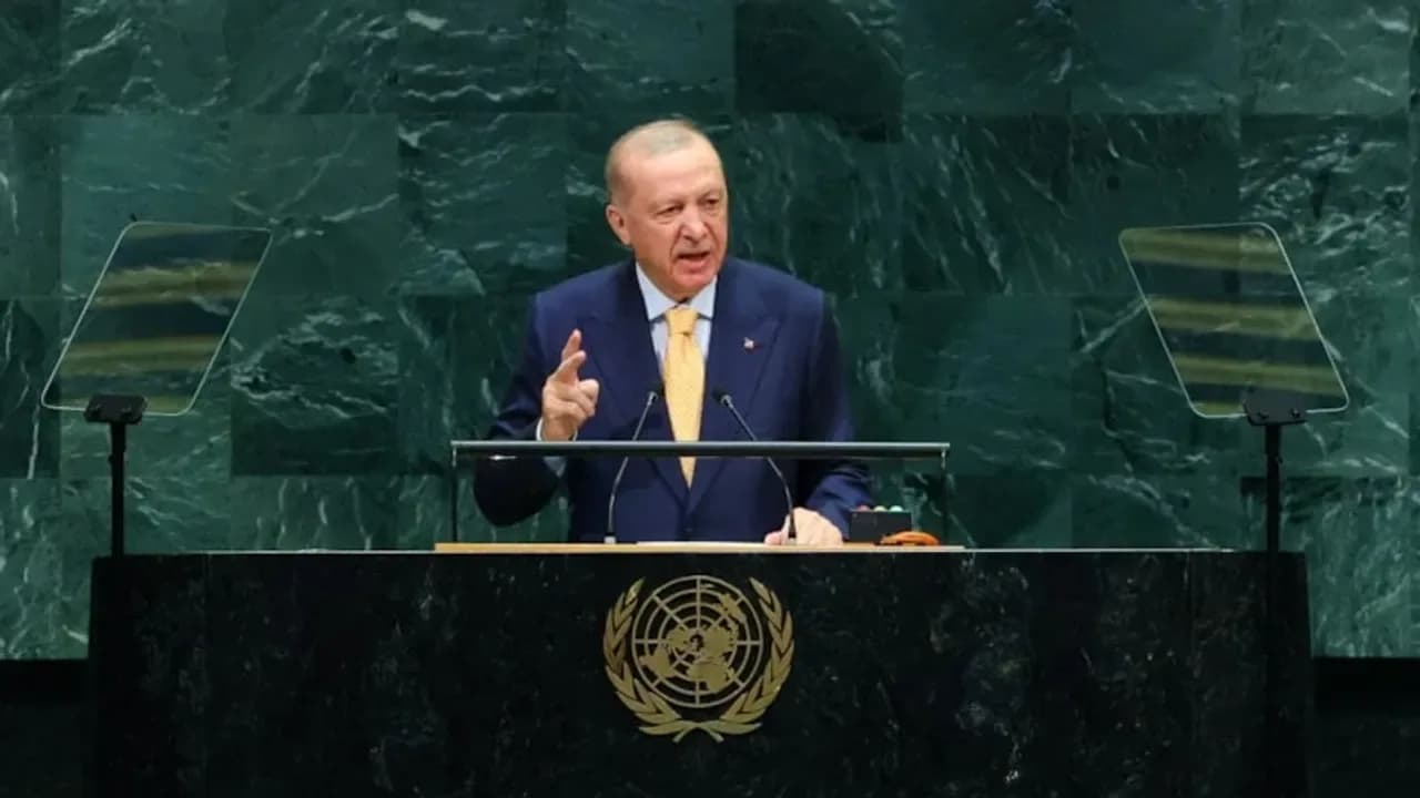 Erdoğan’dan BM kürsüsünde KKTC çağrısı: “Uluslararası toplumu tanımaya davet ediyorum”