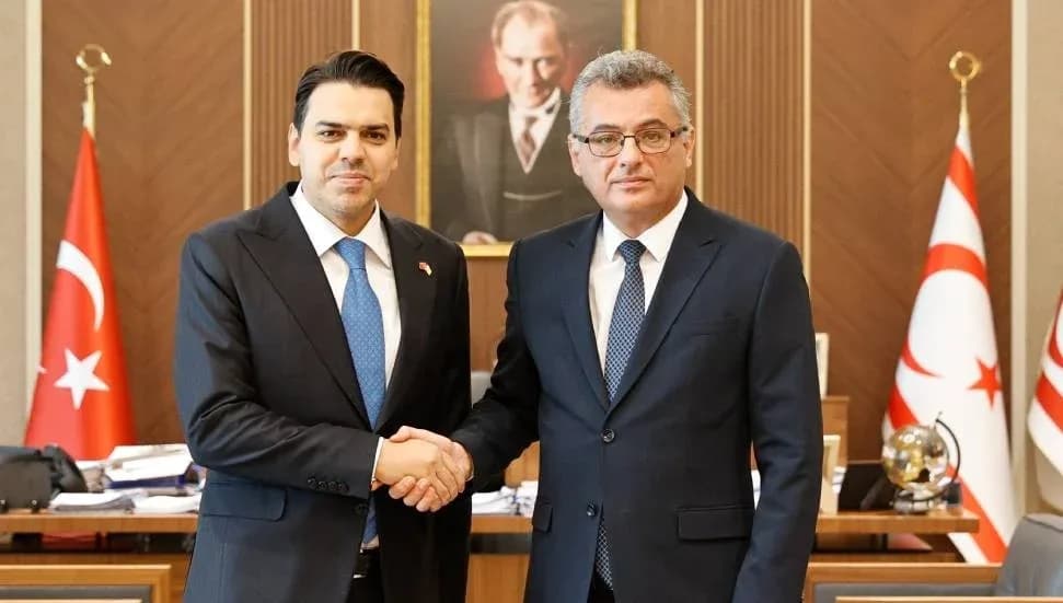 Erhürman, TİKA Başkanı Eren ve beraberindeki heyeti kabul etti