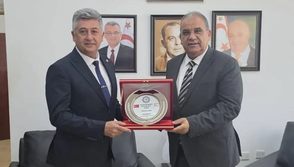 Sivil Savunma Teşkilatı Başkanı Balaban, Bakan Sucuoğlu’nu ziyaret etti: Kurumlar arası iş birliği ele alındı