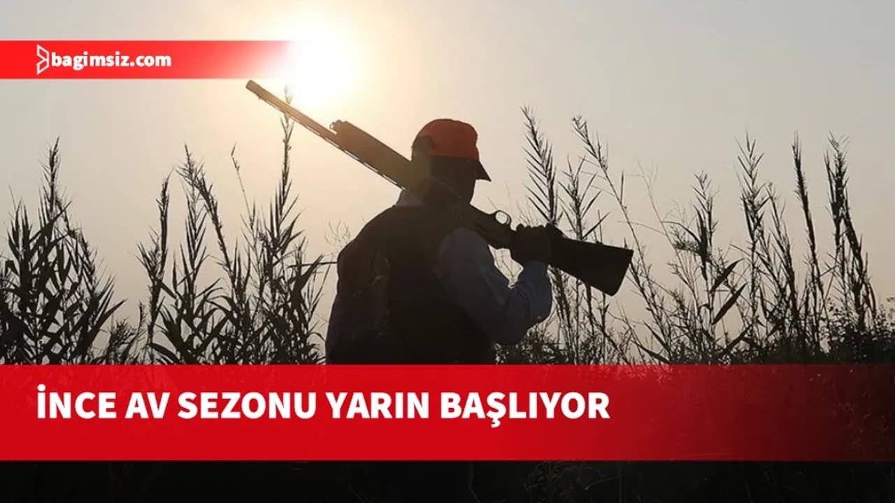 İnce Av Sezonu yarın başlıyor: Avcılar 3 gün ava çıkabilecek