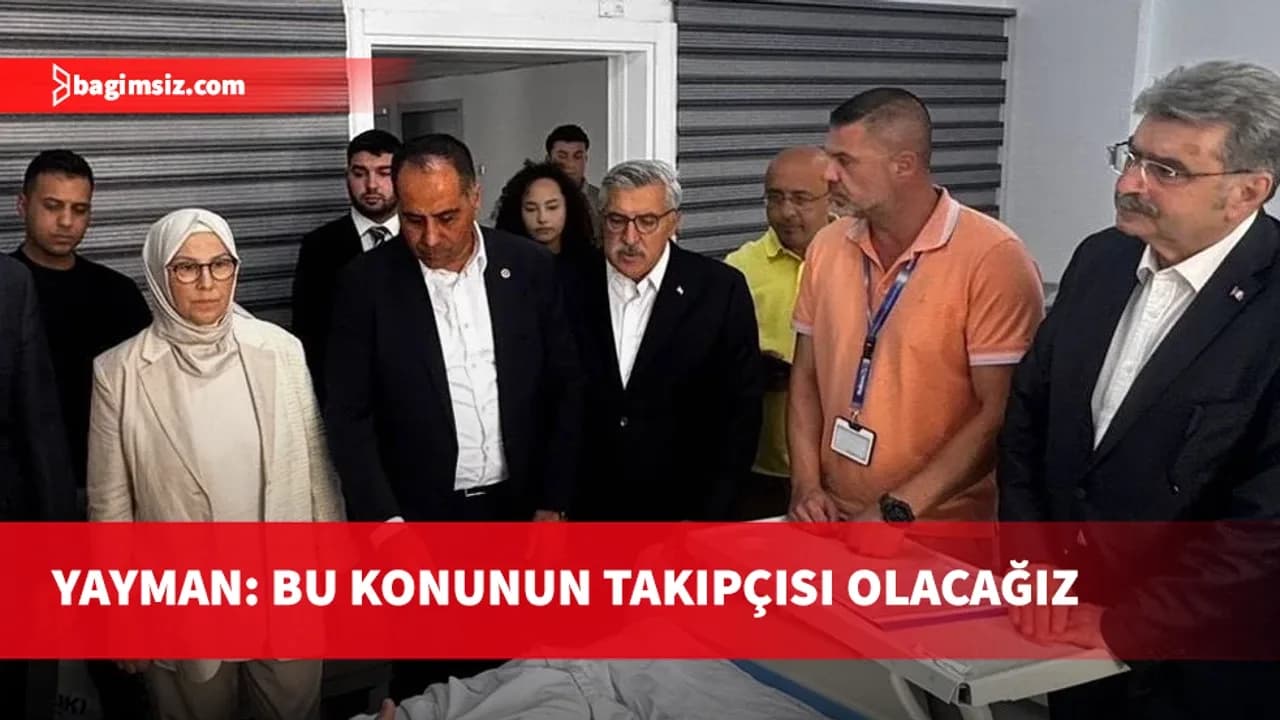 AK Parti Genel Başkan Yardımcısı Yayman, kazazedeleri ziyaret etti