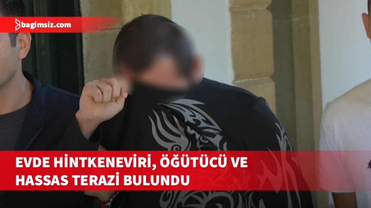 Ev aramasında 4 gram yasaklı madde ve malzemeler ele geçirildi