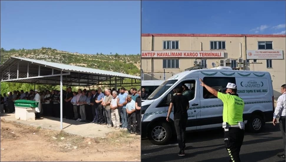 Girne açıklarında yaşanan faciada hayatını kaybeden Özdemir ve Balyemez toprağa verildi