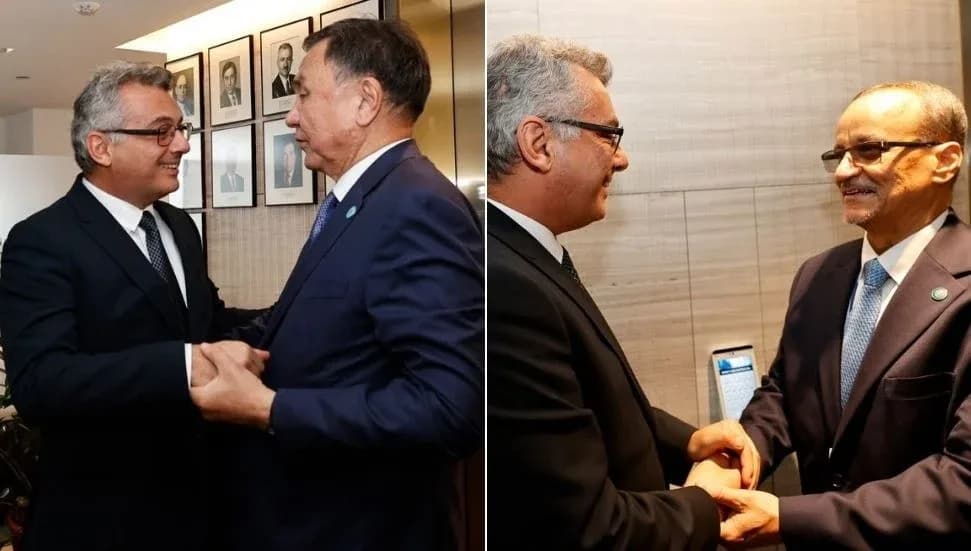 Cumhurbaşkanı Tufan Erhürman, New York’ta TDT ve İİT Genel Sekreterleriyle görüştü
