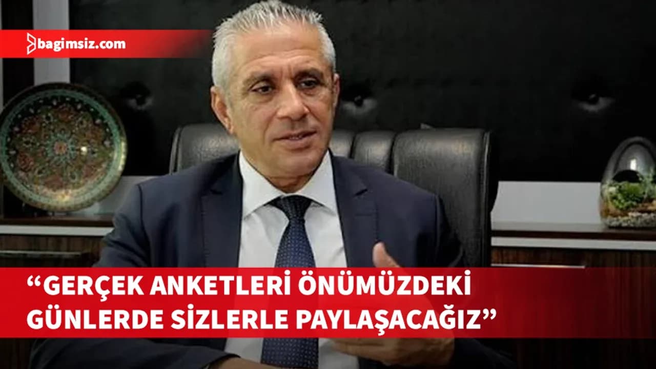 Taçoy: Sicili tartışmalı şirketin yaptığı anket manipülatif bir yapının eseridir