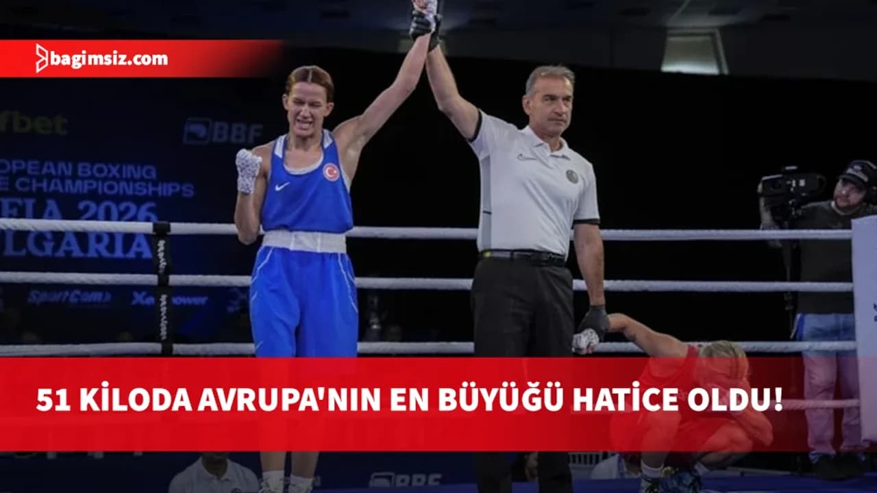 Milli boksörümüz Hatice Akbaş, Avrupa şampiyonu oldu