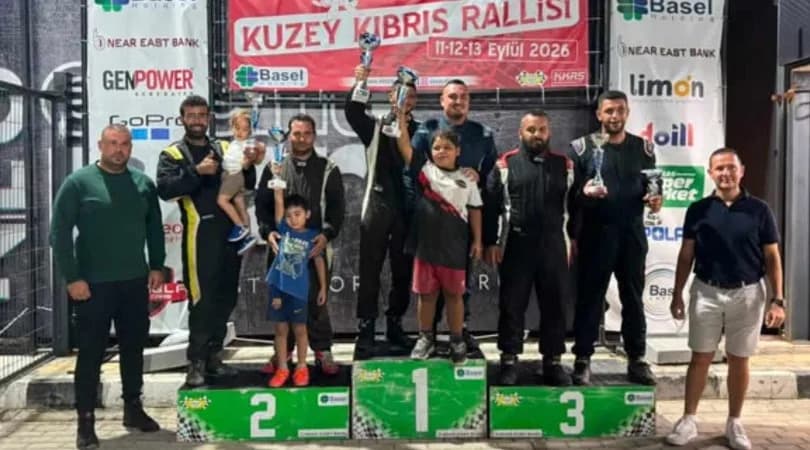Gülgün Süt Kuzey Kıbrıs Rallisi tamamlandı