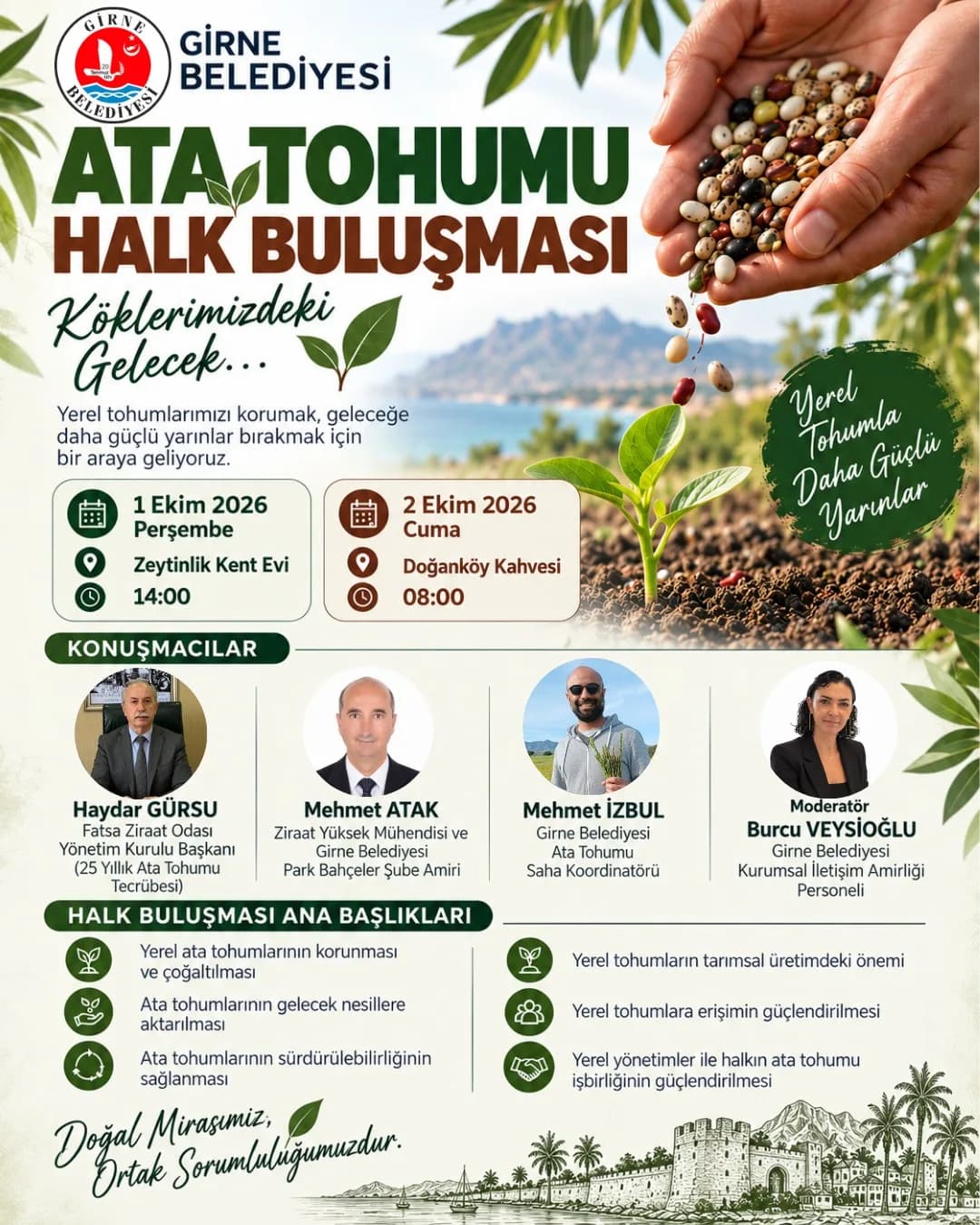Girne’de “Ata Tohumu Buluşması”