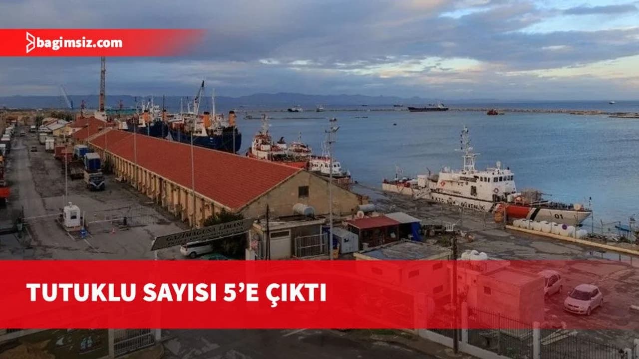 Gazimağusa Limanı’nda kaçak giriş girişimi: Tutuklu sayısı 5’e yükseldi