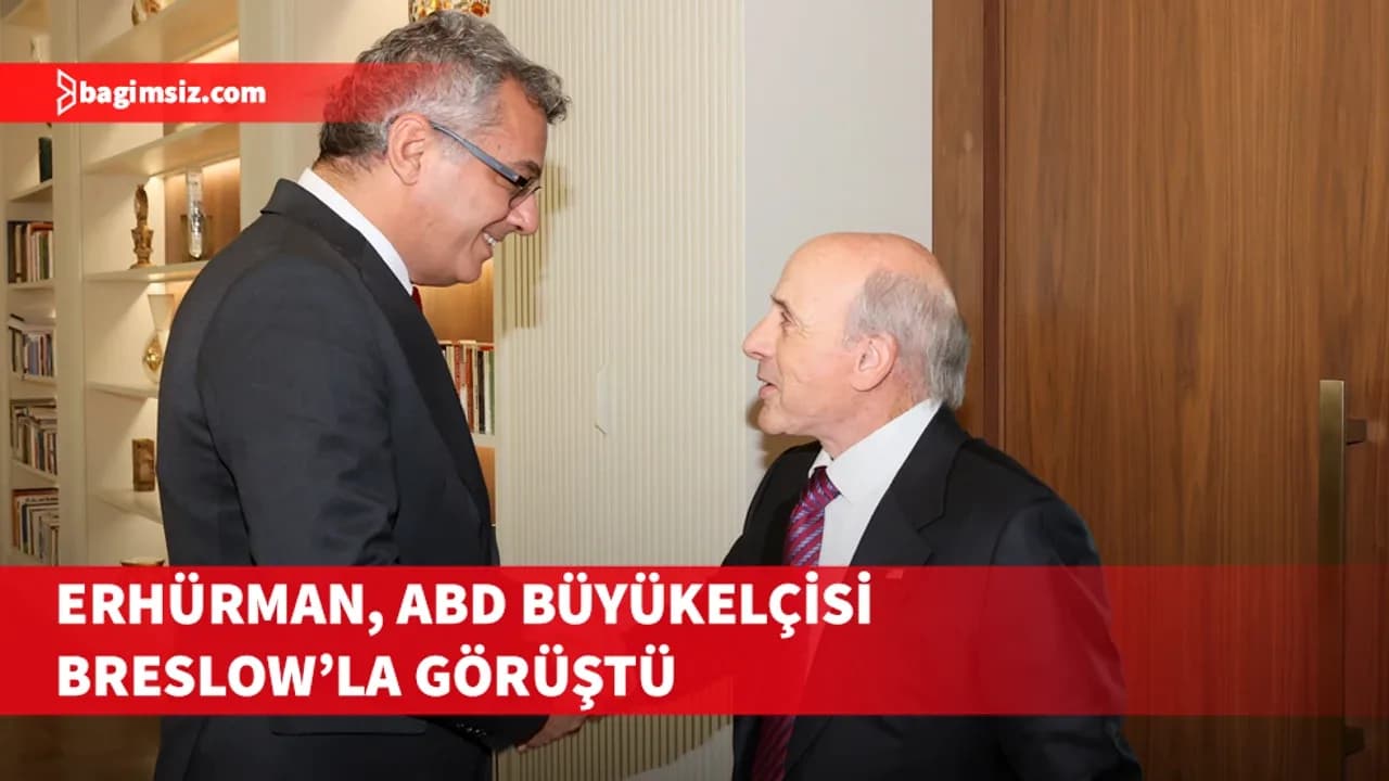Erhürman, ABD Büyükelçisi Breslow’la görüştü