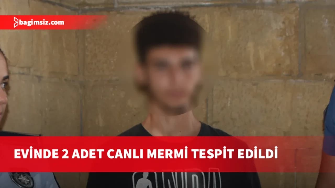 Sevgilisinin evini yakan kadının oğlu mermiyle yakalandı!