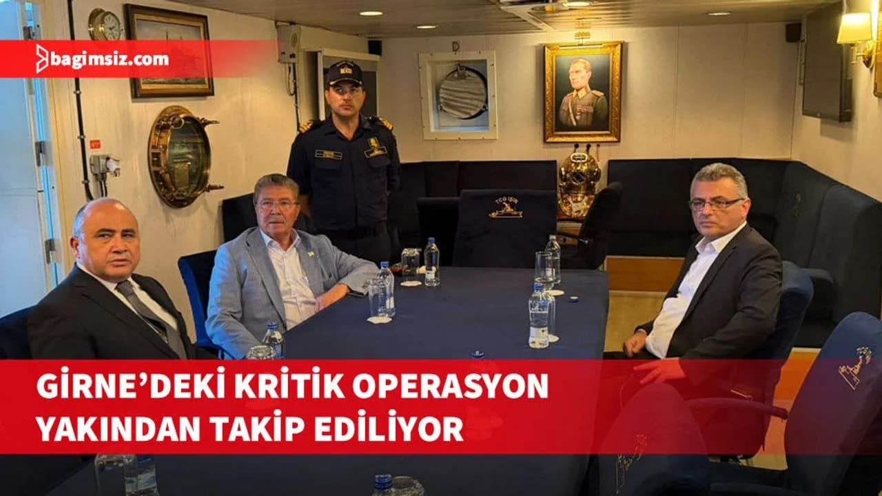 Cumhurbaşkanı Erhürman, TCG IŞIN’da çalışmaları yerinde takip ediyor