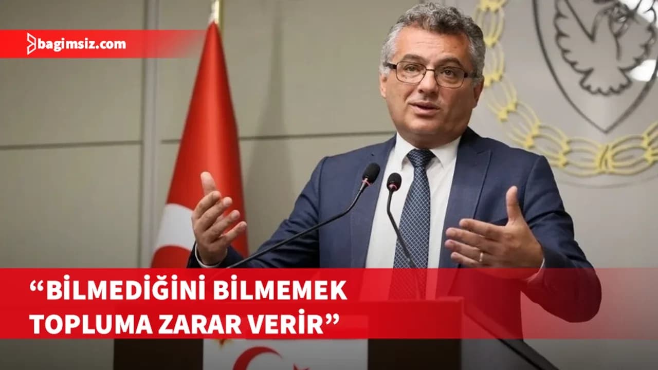 Erhürman: Bu toplumdaki hiçbir alanı, bilmediğini bilmeyenlere bırakma lüksümüz yok!