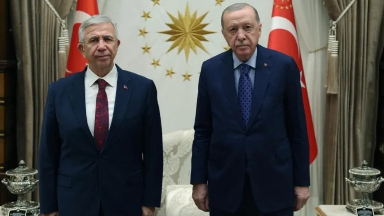 Erdoğan ile Mansur Yavaş görüştü