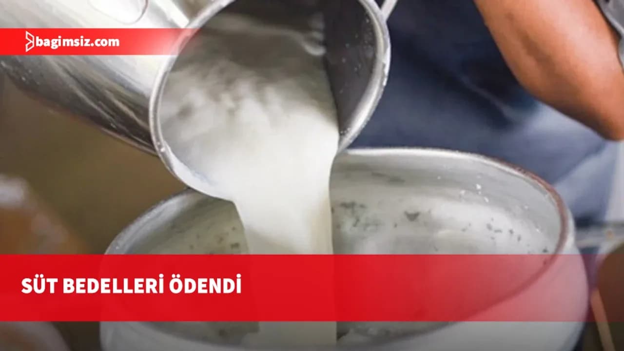 SÜTEK: 746 üreticiye toplam 217,5 milyon TL'lik çiğ süt ödemesi yapıldı