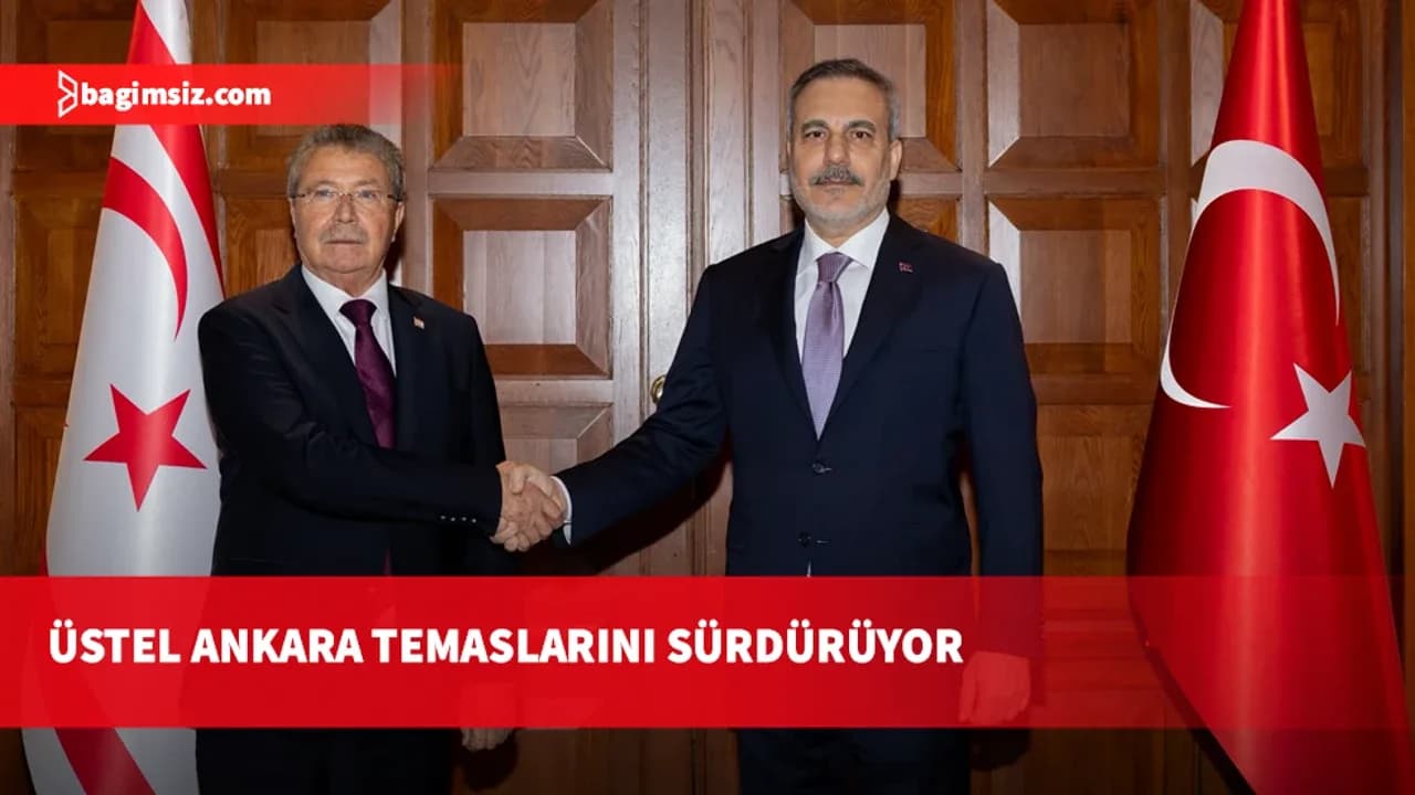Başbakan Üstel, Ankara temasları kapsamında Fidan ile görüştü