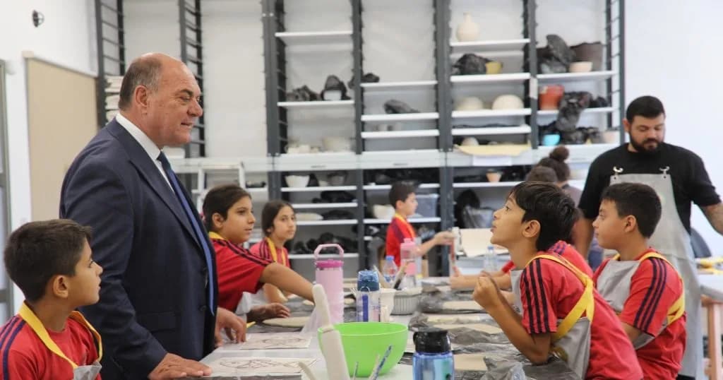 Merkez Değirmenlik SAM’da öğrenciler için bilim ve sanat atölyeleri yeniden başladı