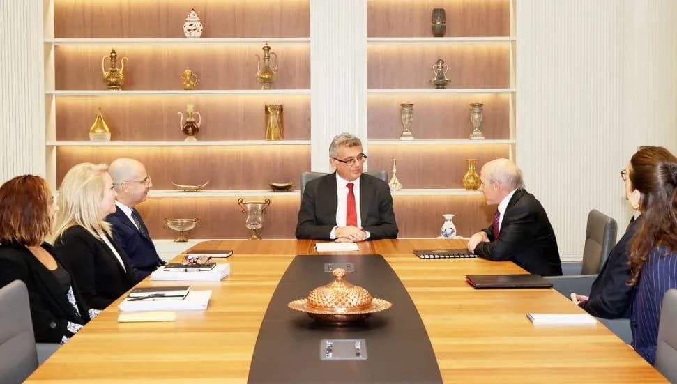 Erhürman, ABD Lefkoşa Büyükelçisi Breslow’la bir araya geldi: Kıbrıs sorununa ilişkin görüşlerini paylaştı