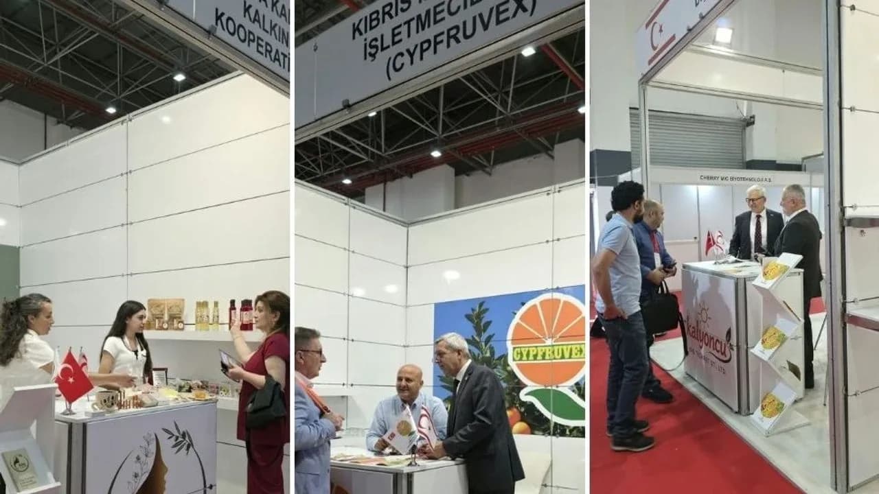 KKTC, İzmir’de düzenlenen fuarda temsil ediliyor