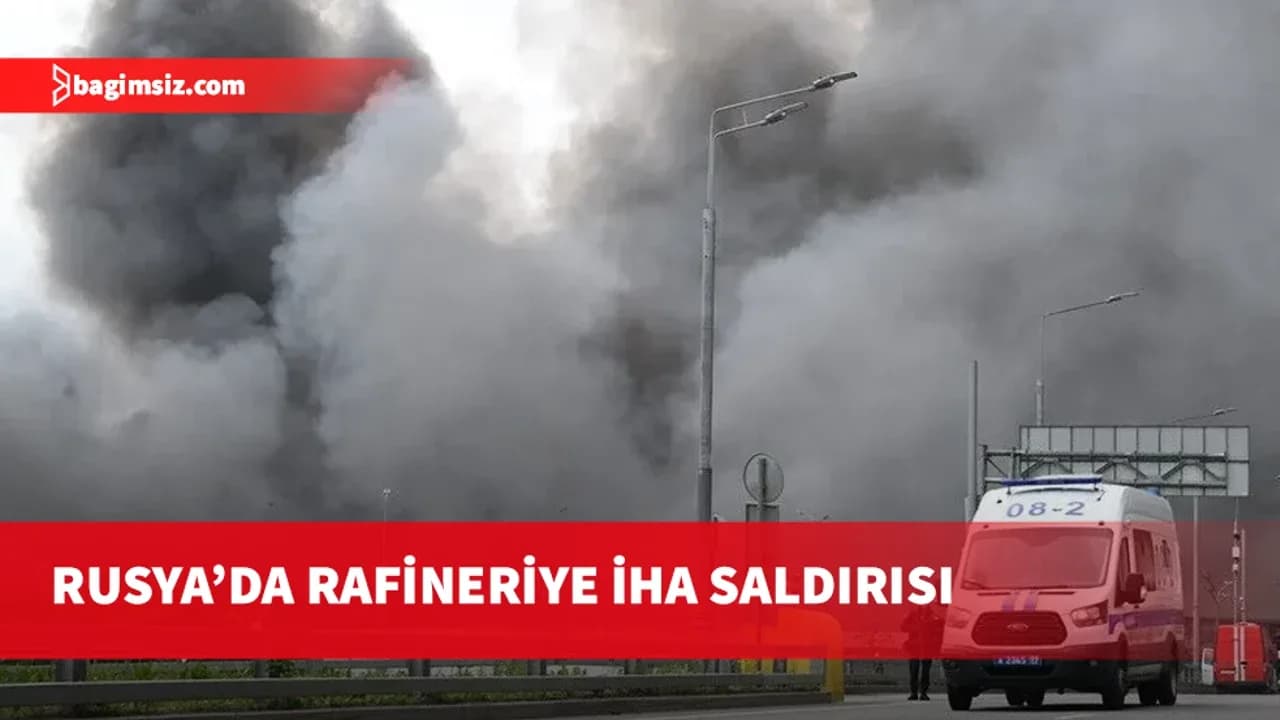 Rusya'nın en büyük rafinerilerinden Permnefteorgsintez’in bulunduğu bölgeye İHA saldırısı