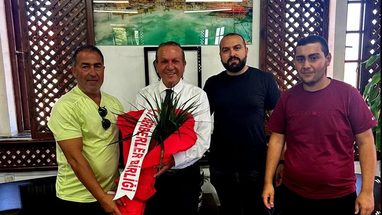 Berberler Birliği’nden Fikri Ataoğlu’na teşekkür ziyareti