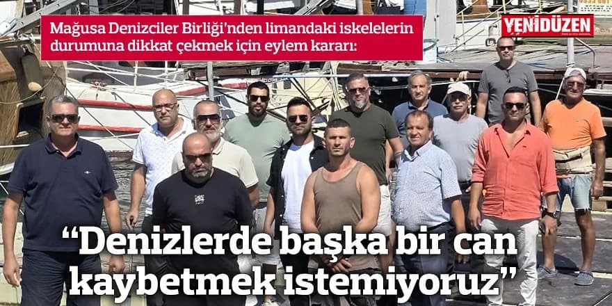 “Denizlerde başka bir can kaybetmek istemiyoruz”