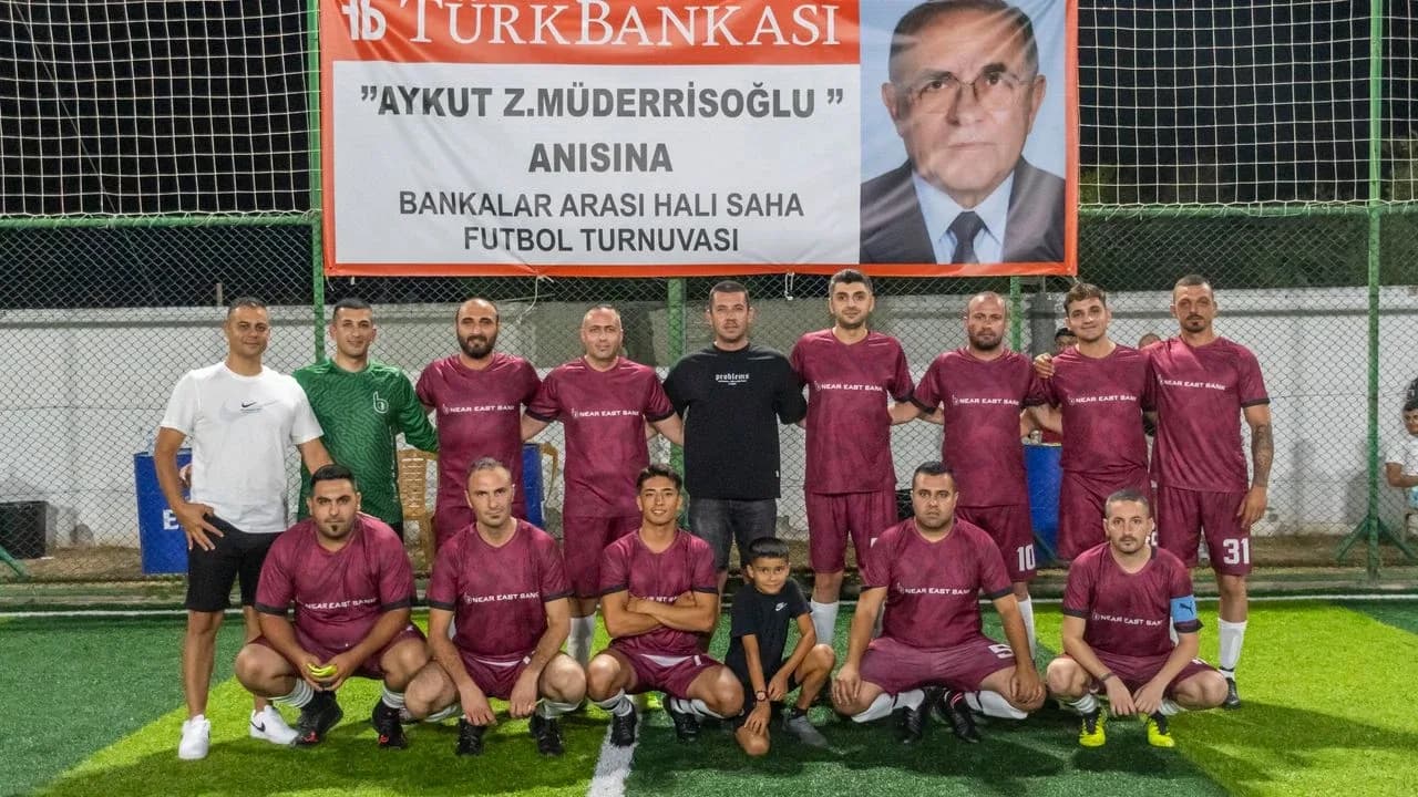 Near East Bank’tan Aykut Zeki Müderrisoğlu Turnuvası’na 11 gollü başlangıç