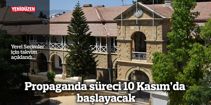 Yerel Seçimler için takvim açıklandı…