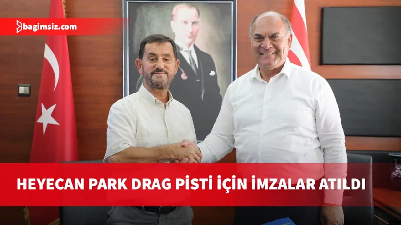 Heyecan Park drag pisti asfalt ihalesi için imzalar atıldı