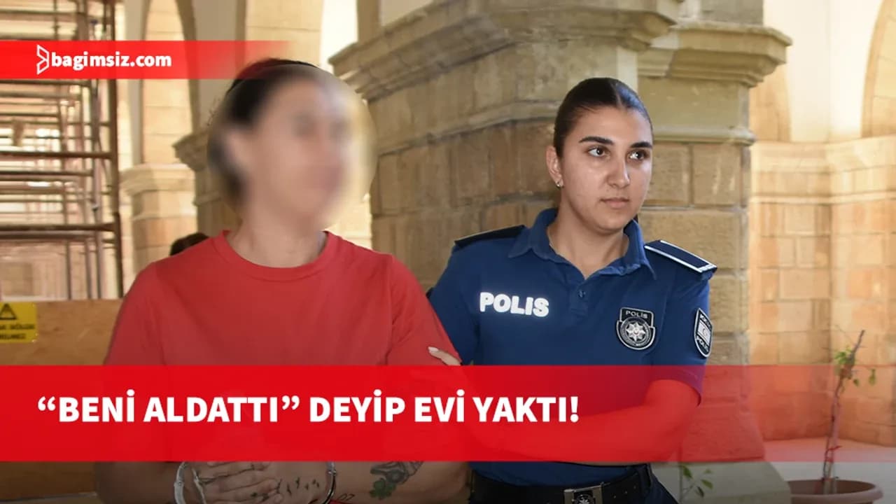 Yatak odasında iç çamaşarı gördü, sevgilisinin evini yaktı...