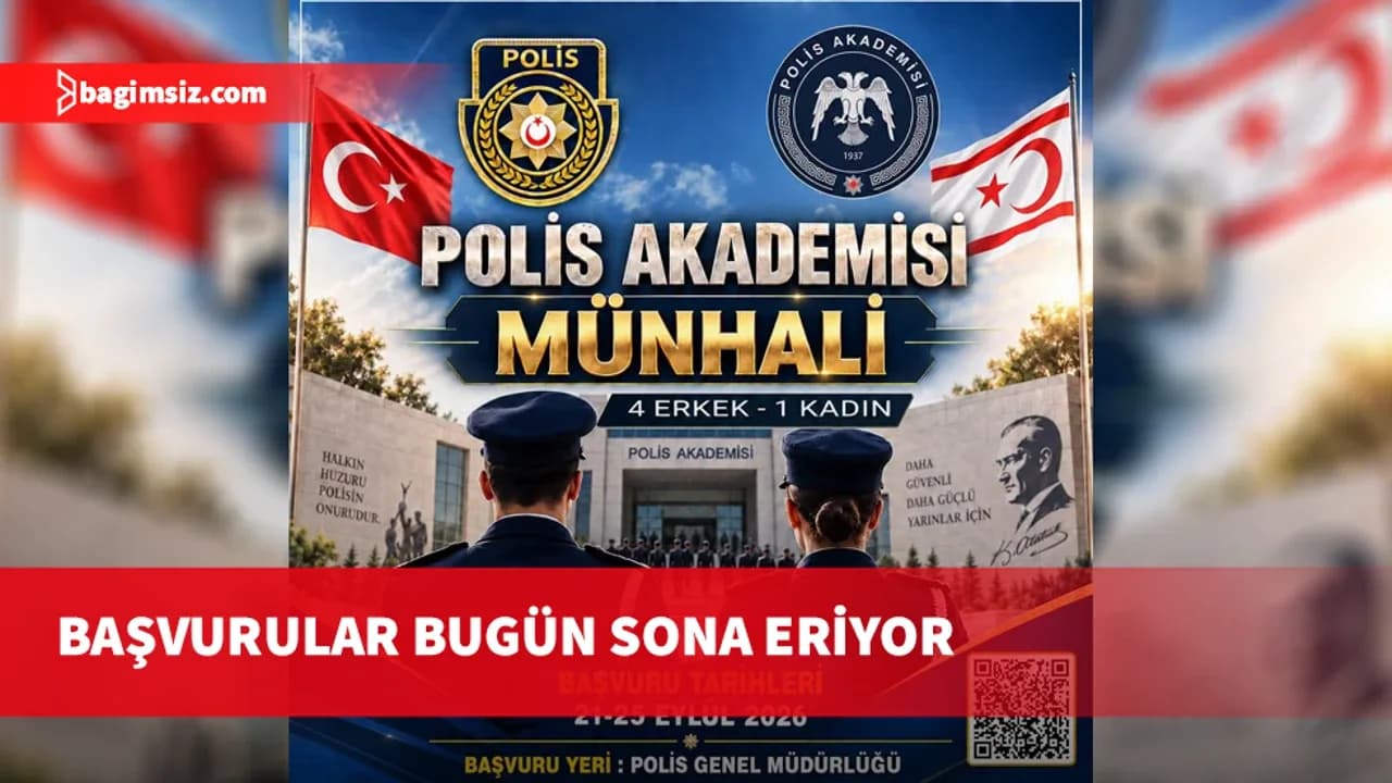 Polis Akademisi münhali başvuruları bugün sona eriyor