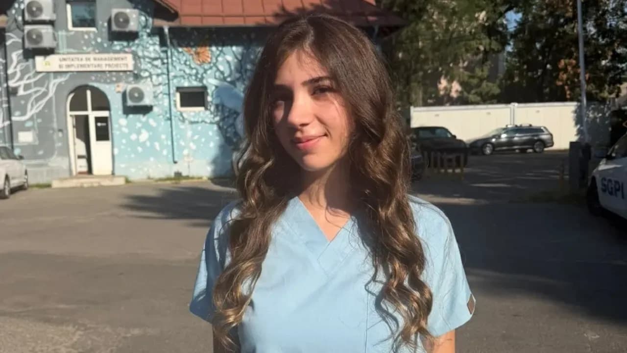 DAÜ öğrencisi Pelinsu Ağazade, Bükreş’te COVID-19 araştırmasına katıldı