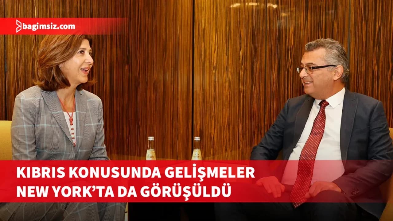 Cumhurbaşkanı Erhürman New York’ta Holguin ile görüştü