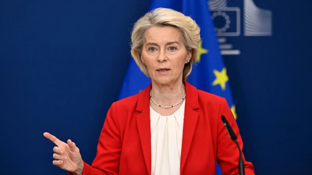 Von der Leyen: Avrupa ‘yeni bir güvenlik dönemine’ hazırlanmalı