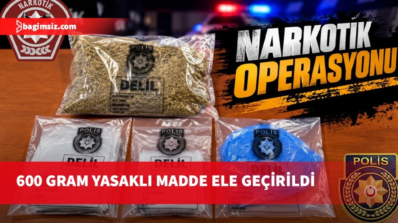 Lefkoşa’da uyuşturucu operasyonu: Bir kişi tutuklandı