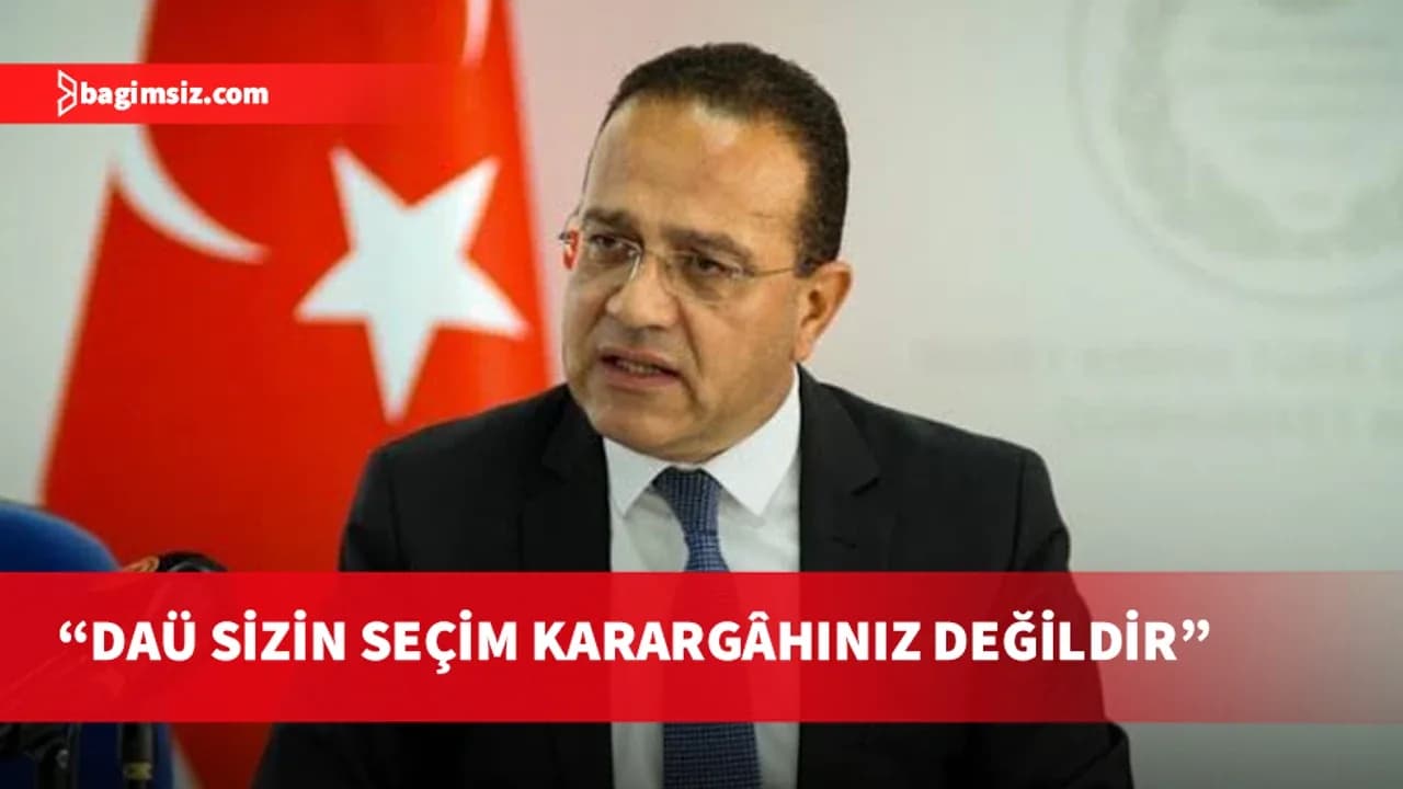 Şahali: Seçime giderken DAÜ’de neyin hazırlığını yapıyorsunuz?