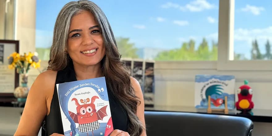 Sinem Kaşifoğlu’nun ikinci çocuk kitabı “Kötü Rüyalar Benden Sorulur” çıktı