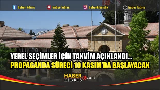 Yerel Seçimler için takvim açıklandı