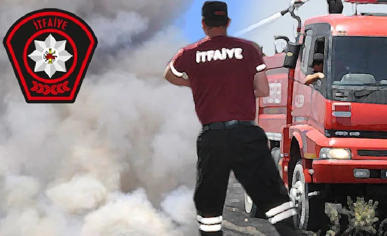Gazimağusa’da yangın: Sigara izmariti şilteyi tutuşturdu