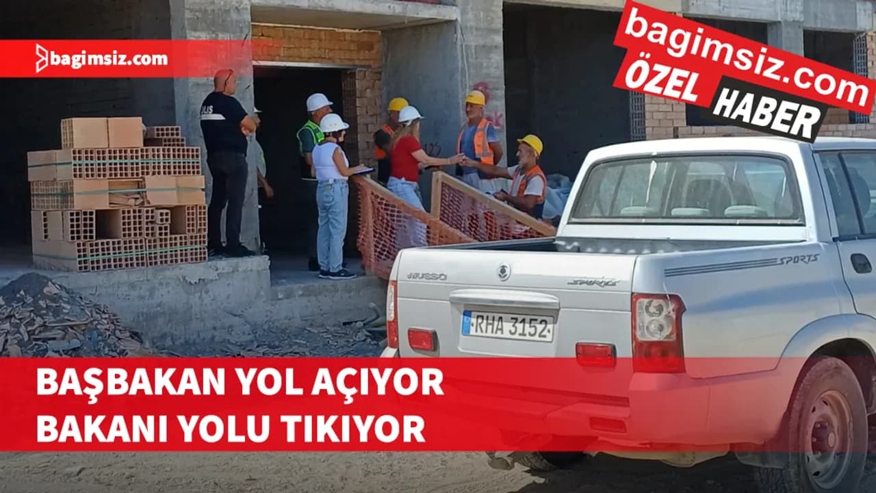 Başbakan yol açıyor bakanı yolu tıkıyor