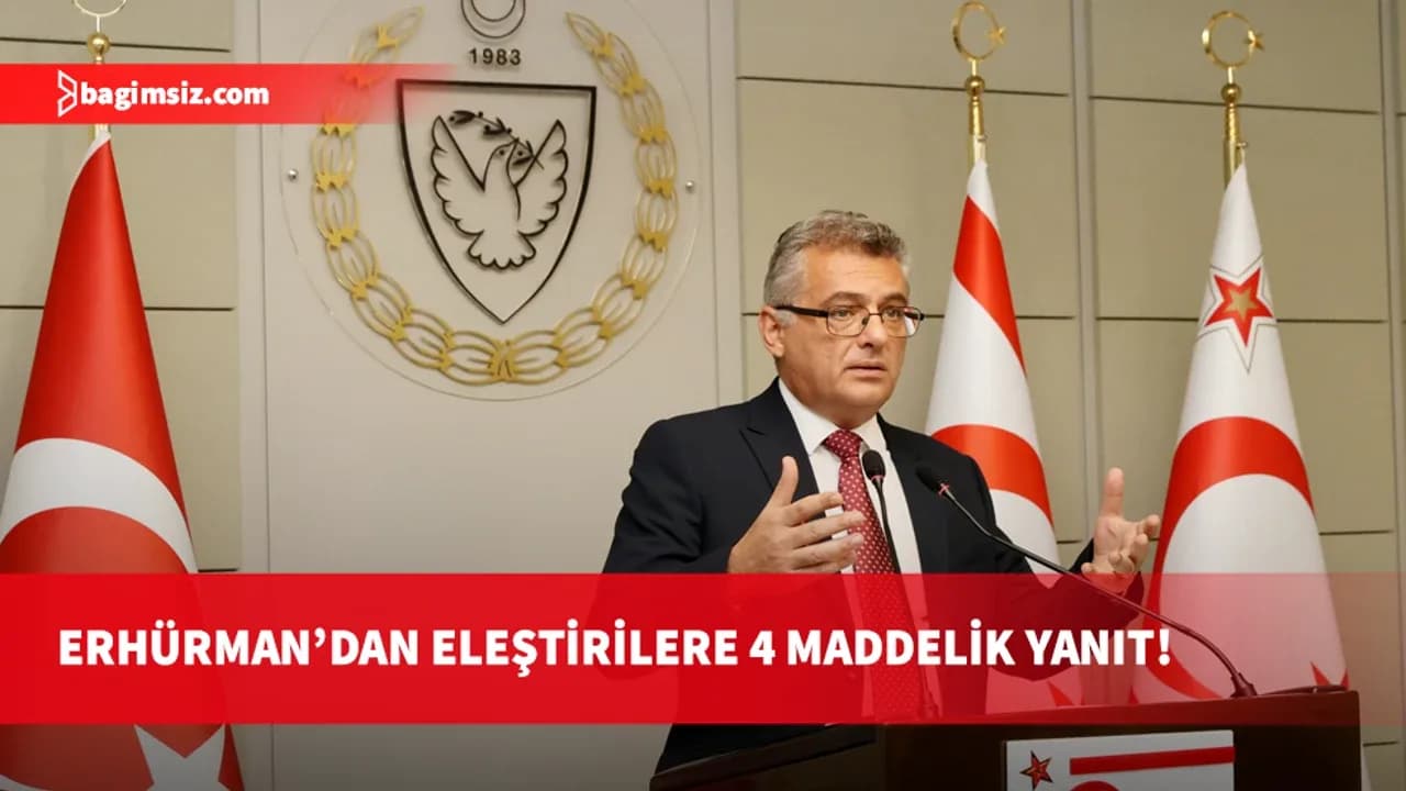 Erhürman: Cumhurbaşkanlığı eleştirilme endişesiyle anayasal görevinden kaçınmaz