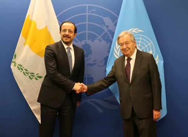 Hristodulidis: “BM Güvenlik Konseyi’nin beş daimi üyesi çözüm temelinin değişmeyeceği güvencesini verdi”